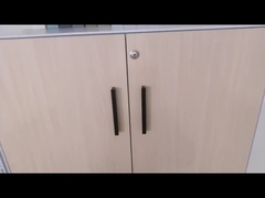 端5mmを細くしなさい振動ドアのキャビネットの二重層が鋼鉄オフィスのキャビネットをめっきする