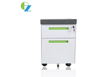 Office Storage A4/F4 Steel Mobile Pedestal File Cabinet With Cushion