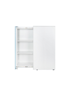 Two Adjustable Shelves Office Tower Cabinet H1200*W400*D600MM