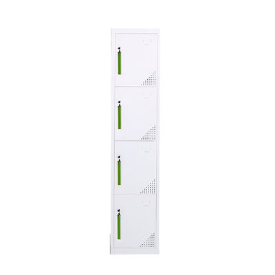 Thickness 1.2mm Metal 4 Door Steel Lockers For Small Office
