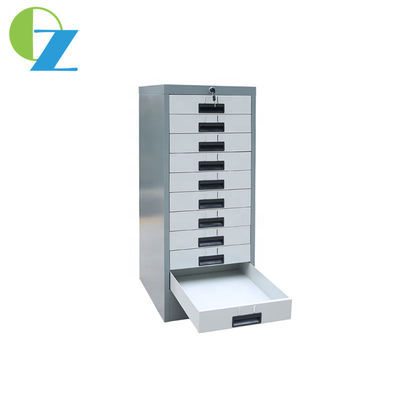 Storage Metal Steel Filing Cabinet 10 Drawer A4 F4 Multi Function Vertical